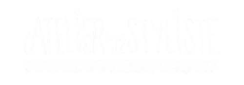 logo atelier de styliste blanc