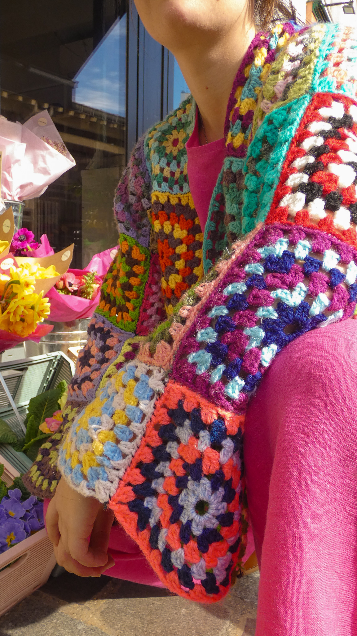 maille crochet granny