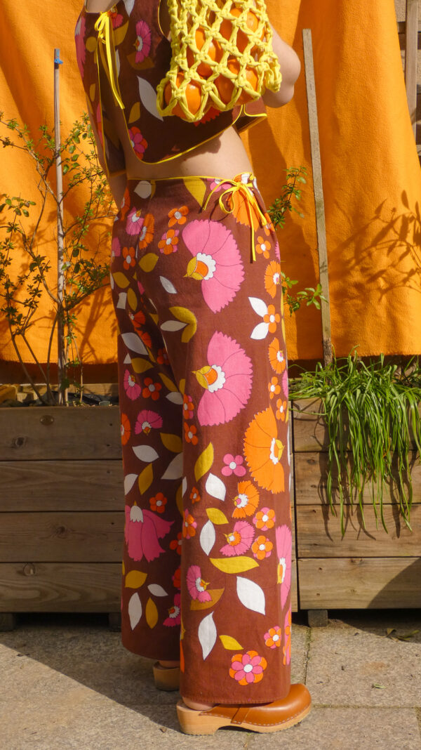 Pantalon Madeleine chocolat