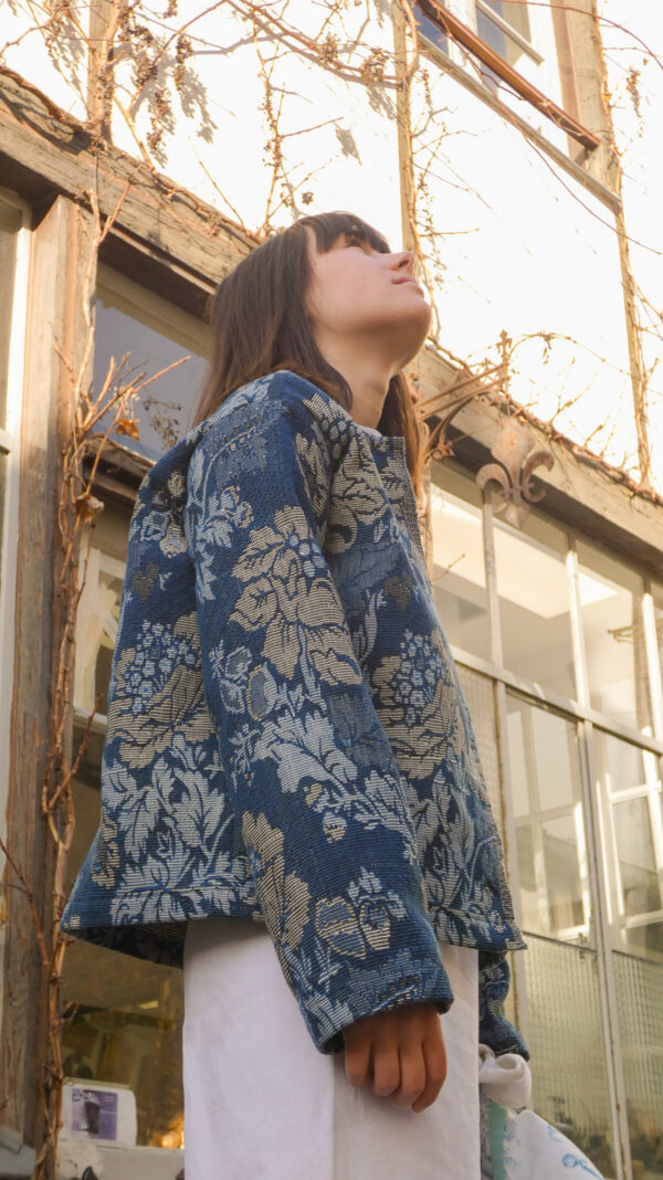 Veste Tapissier indigo